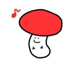 The Mushroom Hunter CHI-SAN sticker #1277890