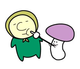 The Mushroom Hunter CHI-SAN sticker #1277896