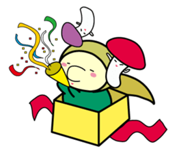 The Mushroom Hunter CHI-SAN sticker #1277914