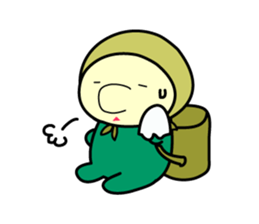 The Mushroom Hunter CHI-SAN sticker #1277918