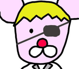 Pink Cool Mouse sticker #1278184