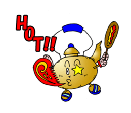 Hot! Mr.Kettle sticker #1278574