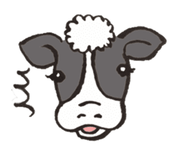 Milking Moo Sticker sticker #1278802