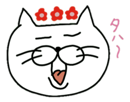 a plain&pretty cat sticker #1278943