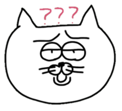 a plain&pretty cat sticker #1278953