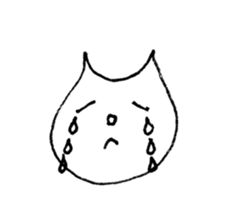 Face of the cat sticker #1279949