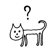 Face of the cat sticker #1279953