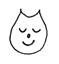 Face of the cat sticker #1279961
