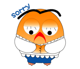 Lucky owl family sticker #1280487