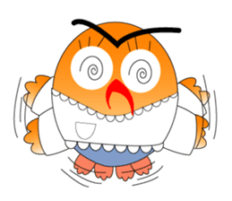 Lucky owl family sticker #1280491