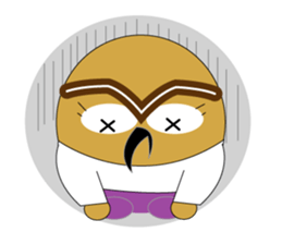 Lucky owl family sticker #1280499