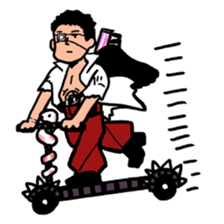 Chuuni-byou Middle Schooler Takeru sticker #1280945