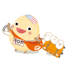 Wakura Onsen "Wakutama kun" sticker #1281519