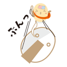 Wakura Onsen "Wakutama kun" sticker #1281526