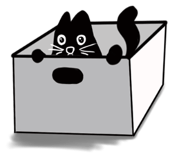 NumNim The Black-Fat Cat sticker #1281664