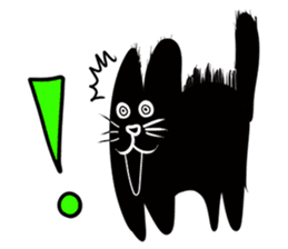 NumNim The Black-Fat Cat sticker #1281676
