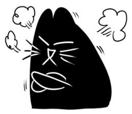 NumNim The Black-Fat Cat sticker #1281682