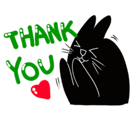 NumNim The Black-Fat Cat sticker #1281683
