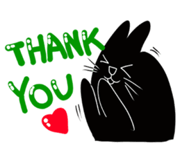 NumNim The Black-Fat Cat sticker #1281683