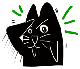 NumNim The Black-Fat Cat sticker #1281690