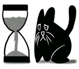 NumNim The Black-Fat Cat sticker #1281691