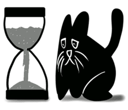 NumNim The Black-Fat Cat sticker #1281691