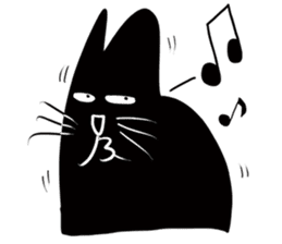 NumNim The Black-Fat Cat sticker #1281694