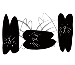 NumNim The Black-Fat Cat sticker #1281695