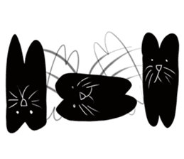 NumNim The Black-Fat Cat sticker #1281695