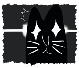 NumNim The Black-Fat Cat sticker #1281697