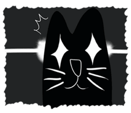 NumNim The Black-Fat Cat sticker #1281697