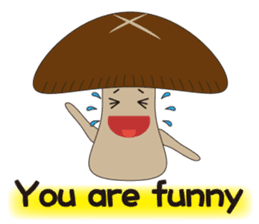 shiitake mushroom sticker #1281819