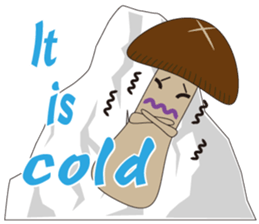 shiitake mushroom sticker #1281839