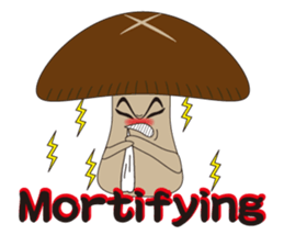 shiitake mushroom sticker #1281851