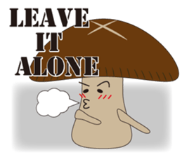 shiitake mushroom sticker #1281852