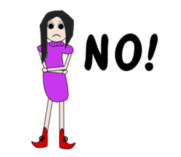 English with Lina: (3) Just Say No! sticker #1282138