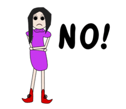 English with Lina: (3) Just Say No! sticker #1282138