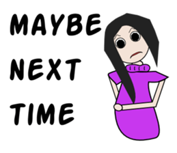 English with Lina: (3) Just Say No! sticker #1282143