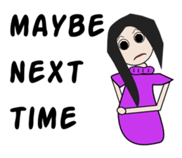 English with Lina: (3) Just Say No! sticker #1282143