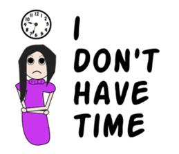 English with Lina: (3) Just Say No! sticker #1282150