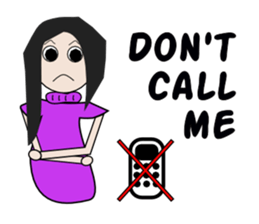 English with Lina: (3) Just Say No! sticker #1282153