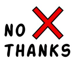 English with Lina: (3) Just Say No! sticker #1282154