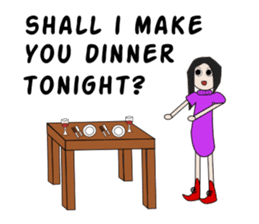 English with Lina: (3) Just Say No! sticker #1282160