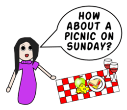 English with Lina: (3) Just Say No! sticker #1282162