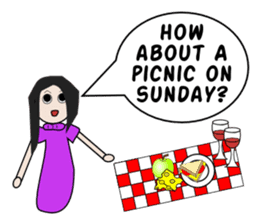 English with Lina: (3) Just Say No! sticker #1282162