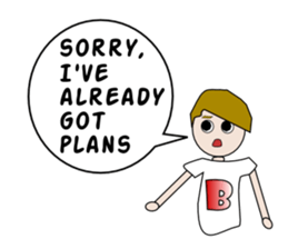 English with Lina: (3) Just Say No! sticker #1282163