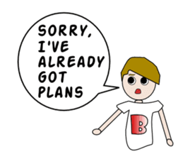 English with Lina: (3) Just Say No! sticker #1282163