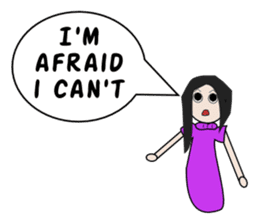 English with Lina: (3) Just Say No! sticker #1282165