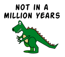 English with Lina: (3) Just Say No! sticker #1282172