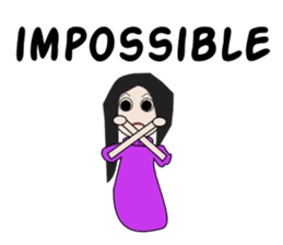 English with Lina: (3) Just Say No! sticker #1282174